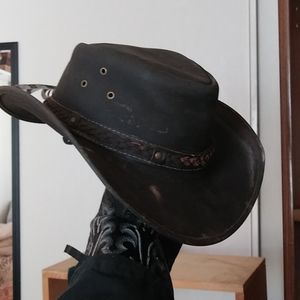 Buffalo cowboy hat